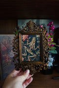 cadre décoratif gothique, cadre baroque, decoration witchy, spooky, halloween, sorcières, décoration murale, film d'horreur, magie, lune et soleil, féerique, princesse, romantasy, oeuvre d'art, fantasy