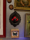 cadre décoratif gothique, cadre baroque, decoration witchy, spooky, halloween, sorcières, décoration murale, film d'horreur, magie, lune et soleil, féerique, princesse, romantasy, oeuvre d'art, fantasy, dragon