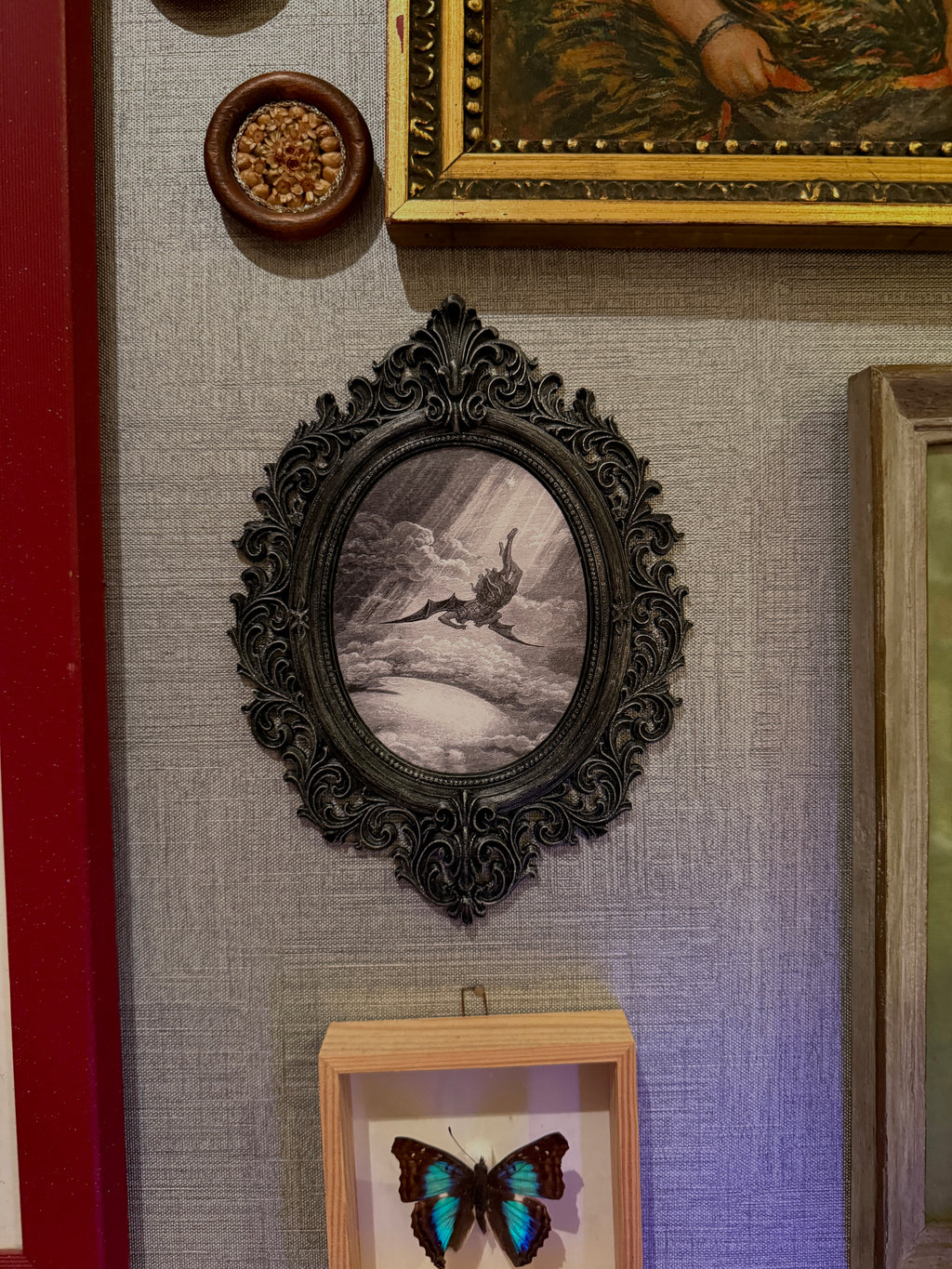 Cadre La Chute de Satan